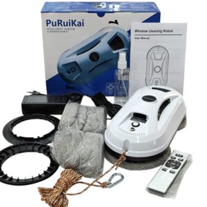 LIMPIADORA DE CRISTALES ELECTRICA PURUIKAI BLANCO PRK-N361 *A ESTRENAR*