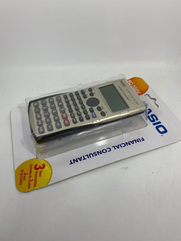 calculadora3 CALCULADORA FINANCIAL CONSULT CASIO FC-100V