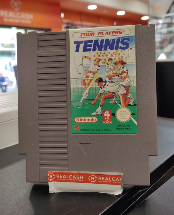 306513 4 JUEGO FOUR PLAYERS TENNIS NES