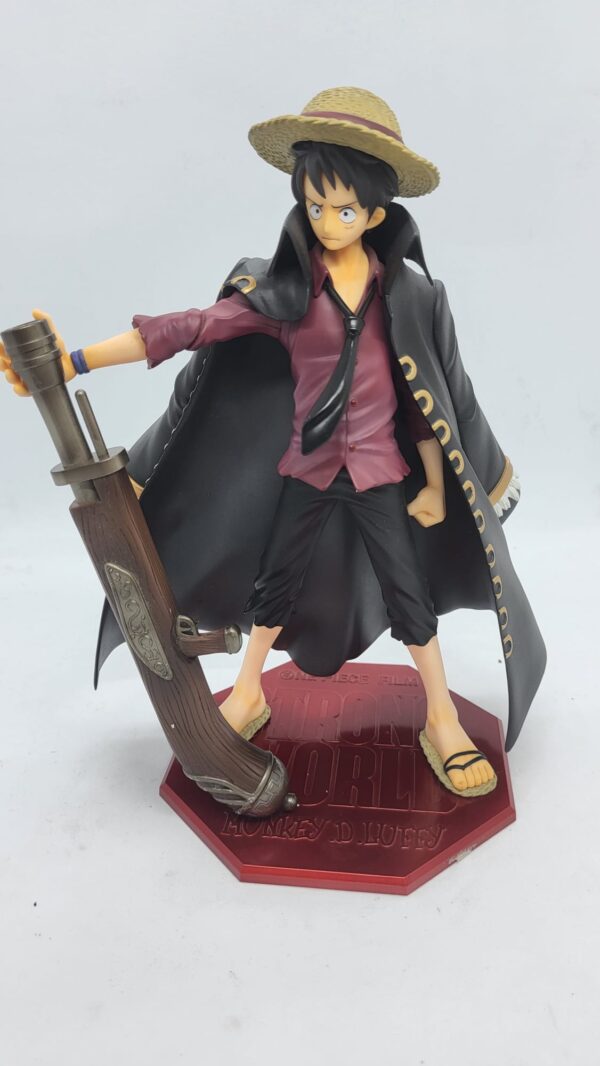 388099 7 FIGURA ONE PIECE LUFFY P.O.P PORTRAIT OF PIRATES STRONG WORLD EDITION