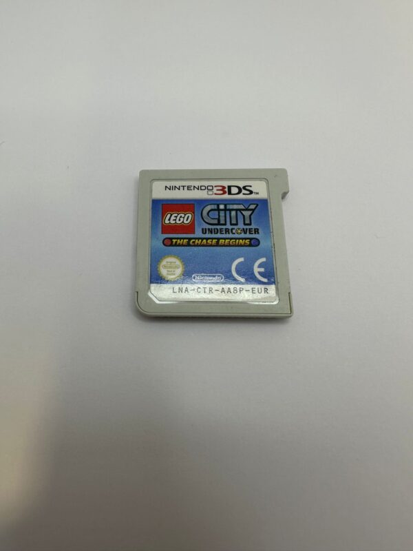 11 U399684nintendo VIDEOJUEGO NINTENDO 3DS CITY UNDERCOVER THE CHASE BEGINS LEGO