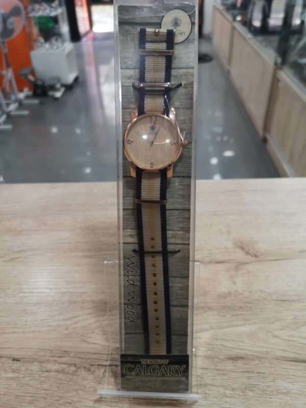 404941 1 RELOJ CALGARY WILD WOOD *A ESTRENAR*