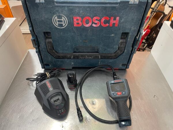 409651 2 CAMARA INDUSTRIAL DE INSPECCION ENDOSCOPICA BOSCH PROFESSIONAL GOS 10,8V-LI + 1 BATERIA + CARAGDOR + MALETIN