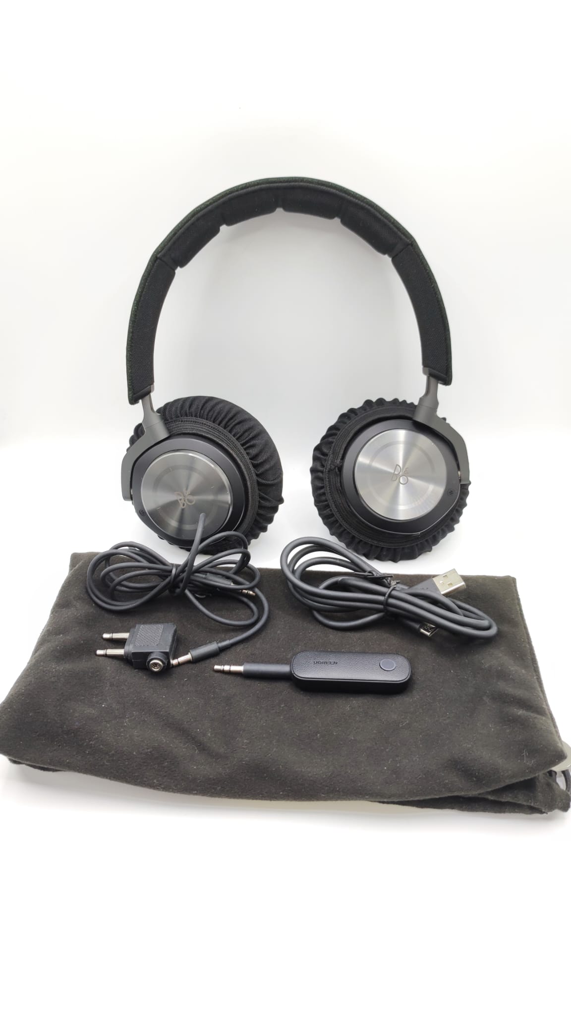 AURICULARES DIADEMA BLUETOOTH BANG Y OLUFSEN BEOPLAY H9 + ESTUCHE + CABLES  (9)