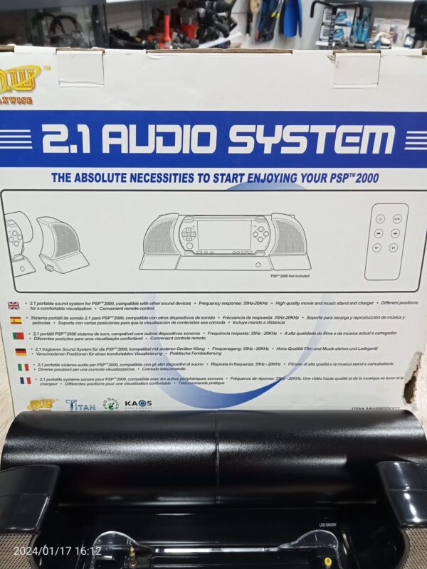433171 1 ALTAVOZ PARA PSP 2000 - 2.1 AUDIO SYSTEM + CAJA (5)