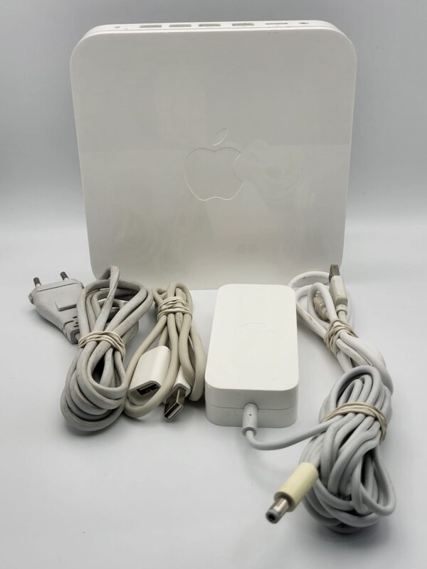 381587 4 ROUTER APPLE AIRPORT EXTREME 1º GENERACIÓN A1143 1G/2G + CABLES