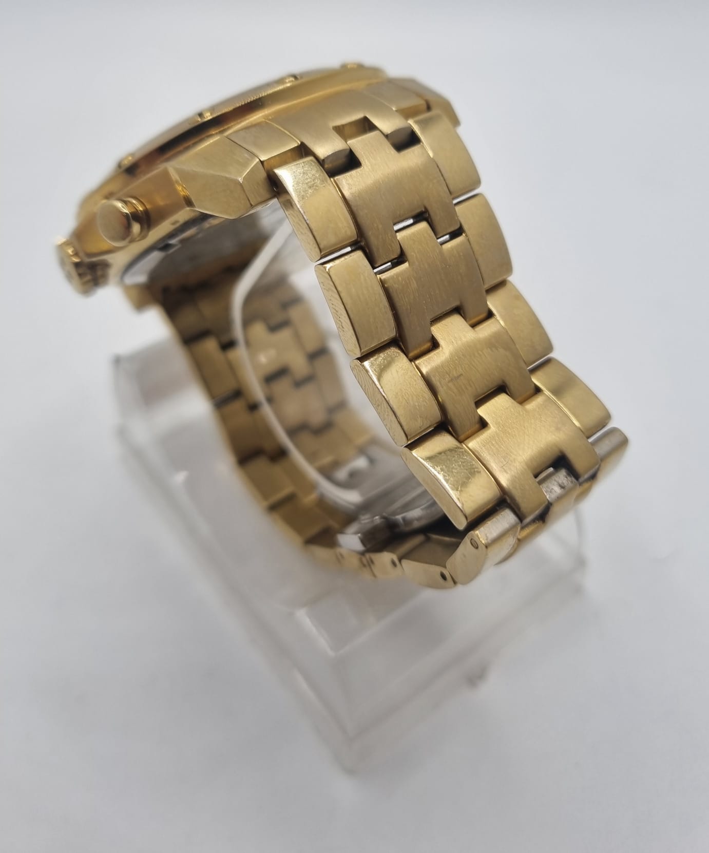 Reloj de Cuarzo LANSCOTTE Legendary 200m Chronograph Dorado Sin