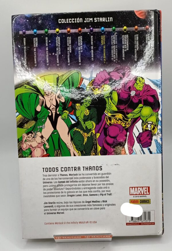 448115 3 TOMO MARVEL WARLOCK Y LA GUARDIA DEL INFINITO