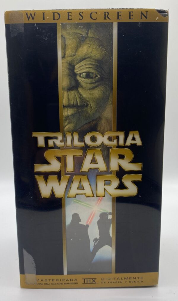 382906 4 TRILOGIA ORIGINAL STAR WARS EN VHS