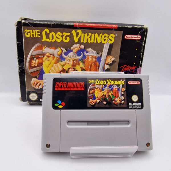 f979da63 9be0 4b63 b059 ea0b42c512c9 VIDEOJUEGO PARA SUPER NINTENDO THE LOST VIKING + CAJA