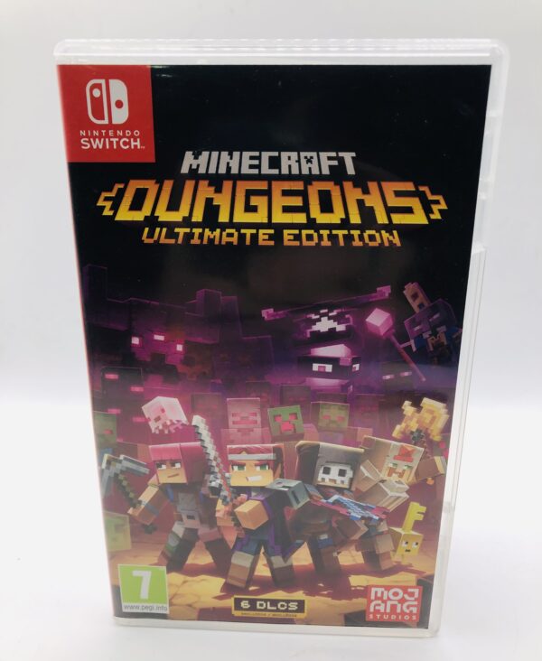 456168 scaled VIDEOJUEGO MINECRAFT DUNGEONS ULTIMATE EDITION NINTENDO SWITCH