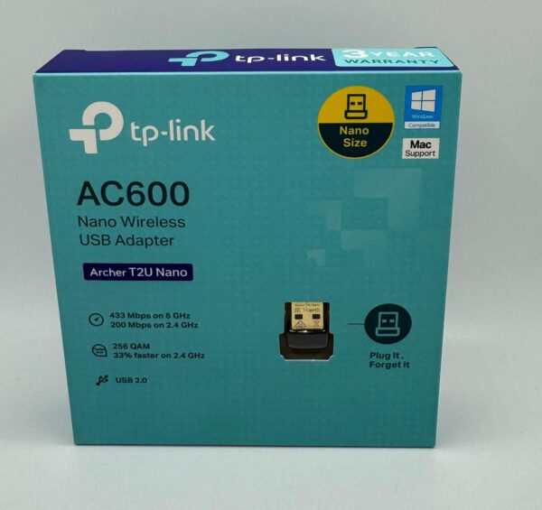457009 2 ADAPTADOR USB PARA WIFI TP LINK AC600 *A ESTRENAR*
