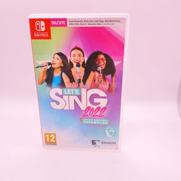 458702 scaled VIDEOJUEGO NINTENDO SWITCH LET'S SING 2022