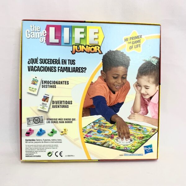 3853863 2 JUEGO DE MESA THE GAME OF LIFE JUNIOR