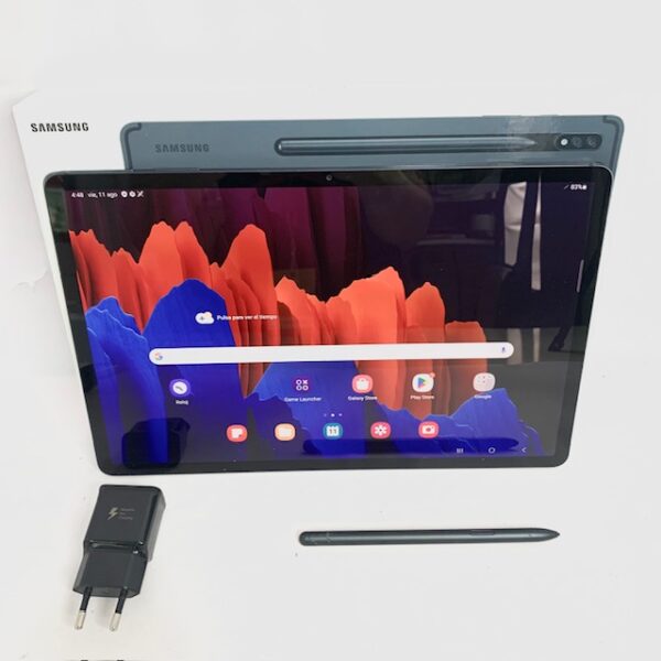 420277 2 TABLET SAMSUNG GALAXY TAB S7 PLUS 6 GB RAM 128 GB ALM CAJA COMPLETA