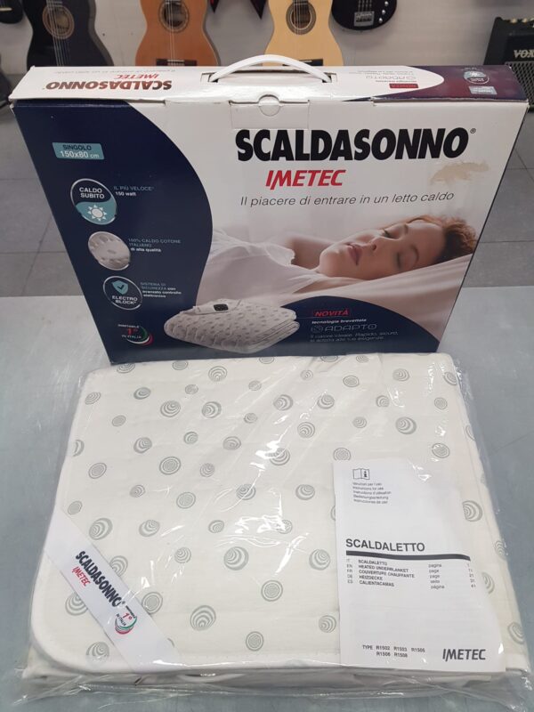 430287 5 CALIENTA CAMA SOBRECOLCHON 150X80 IMETEC