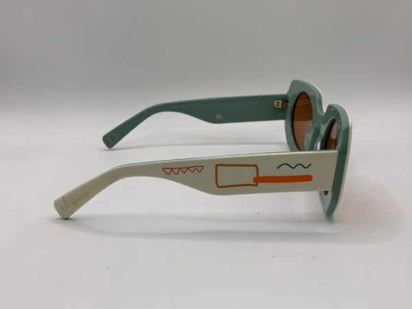 463351 4 GAFAS DE SOL POLARIZADAS MO ALFAR WHITE AND GREEN