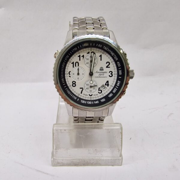 78615bda 9de4 4085 ac26 d8def06778ef RELOJ AEROMATIC 1912 73-150 ESFERA BLANCA