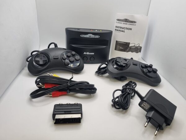 Imagen de WhatsApp 2024 05 13 a las 16.04.08 4d05124e CONSOLA SEGA MEGA DRIVE 81 JUEGOS + CAJA + 2 MANDOS + CABLES