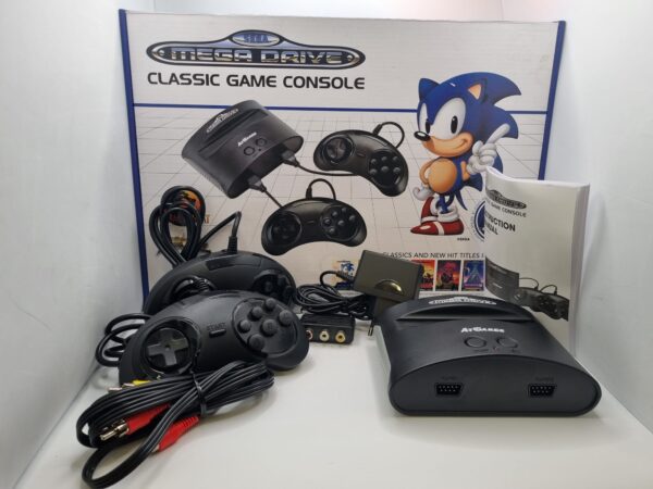 Imagen de WhatsApp 2024 05 13 a las 16.04.09 a1d76229 CONSOLA SEGA MEGA DRIVE 81 JUEGOS + CAJA + 2 MANDOS + CABLES