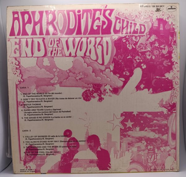 395896 1 VINILO APHRODITES CHILD END OF THE WORLD RAIN AND TEARS