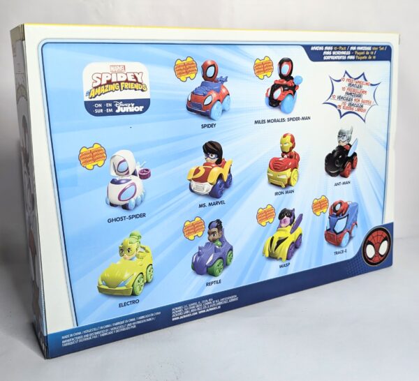 434237 2 SPIDEY AMAZING FRIENDS PACK 10 COCHES