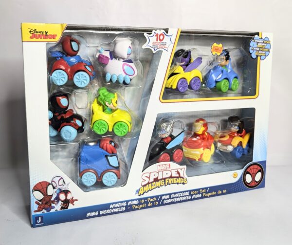 434237 scaled SPIDEY AMAZING FRIENDS PACK 10 COCHES