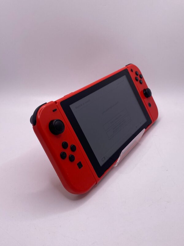 462096 4 CONSOLA NINTENDO SWITCH EDICION MARIO HAC-001 ROJO + BASE + ACC + FUNDA