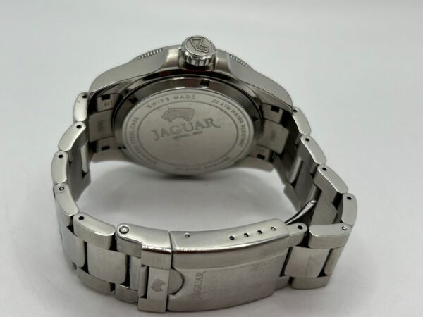 462677 4 RELOJ JAGUAR J860 ESFERA NEGRA Y PULSERA DE ACERO