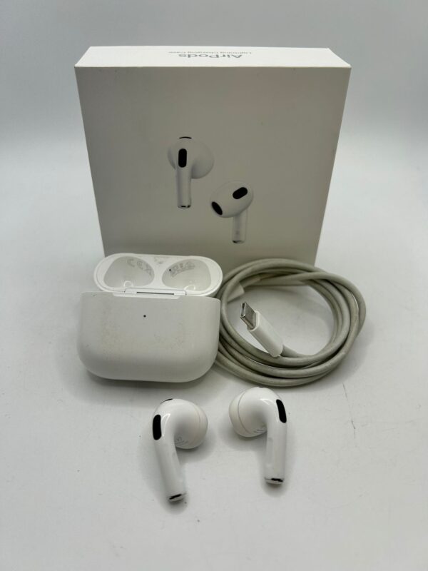 463383 1 AURICULARES AIRPODS 3 GEN + CAJA + CABLE (MARCAS EN CAJA)