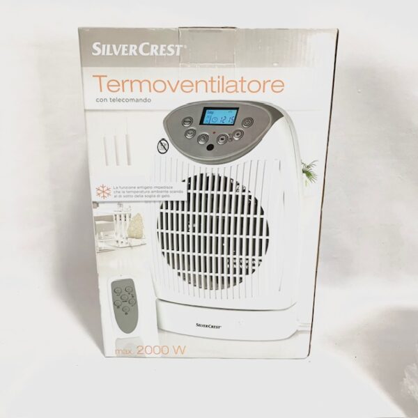 469792 CALEFACTOR SILVERCREST 2000W CON CAJA A ESTRENAR