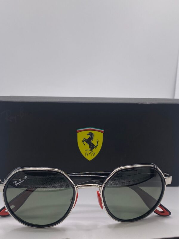 470740 2 GAFAS DE SOL RAYBAN RB3703-M POLARIZADAS EDICION FERRARI (MARCA EN CRISTAL) + ESTUCHE+CAJA+CERTIFICADO