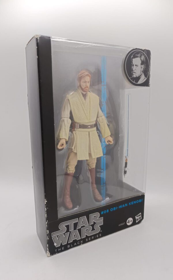 470853 5 MUÑECO FIGURA STAR WARS 08 OBI-WAN KENOBI THE BLACK SERIES A5627