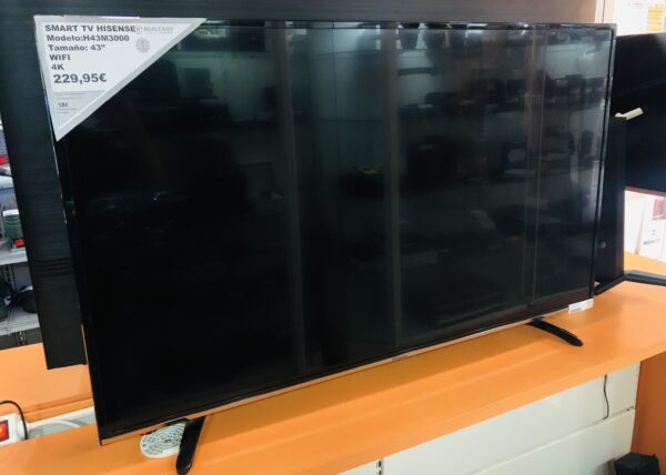 470939 scaled SMART TV HISENSE 43" H43M3000+MANDO