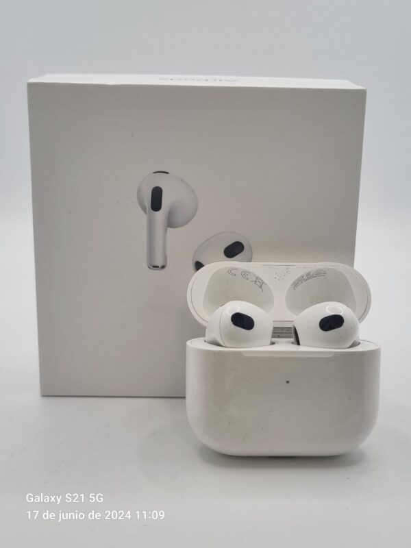 471877 3 AURICULARES APPLE AIRPODS GEN 3 + CAJA + CABLE