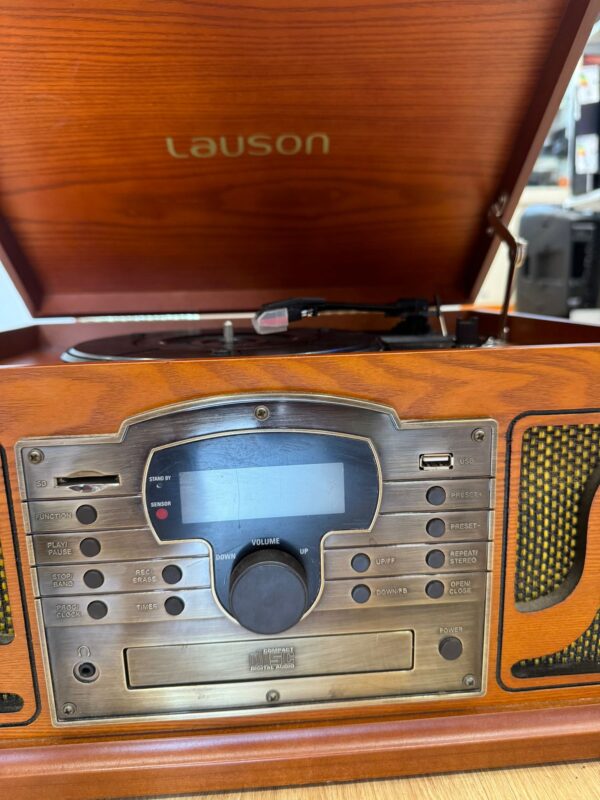 472909 6 TOCADISCOS LAUSON CL123AUX/CD/RADIO/VINILO/ USB/SD