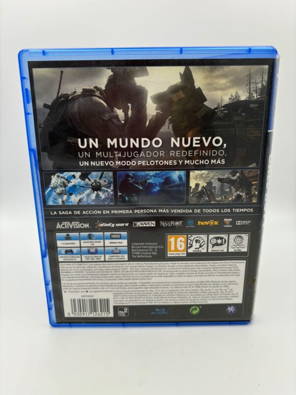 473844 3 VIDEOJUEGO PS4 CALL OF DUTY GHOSTS
