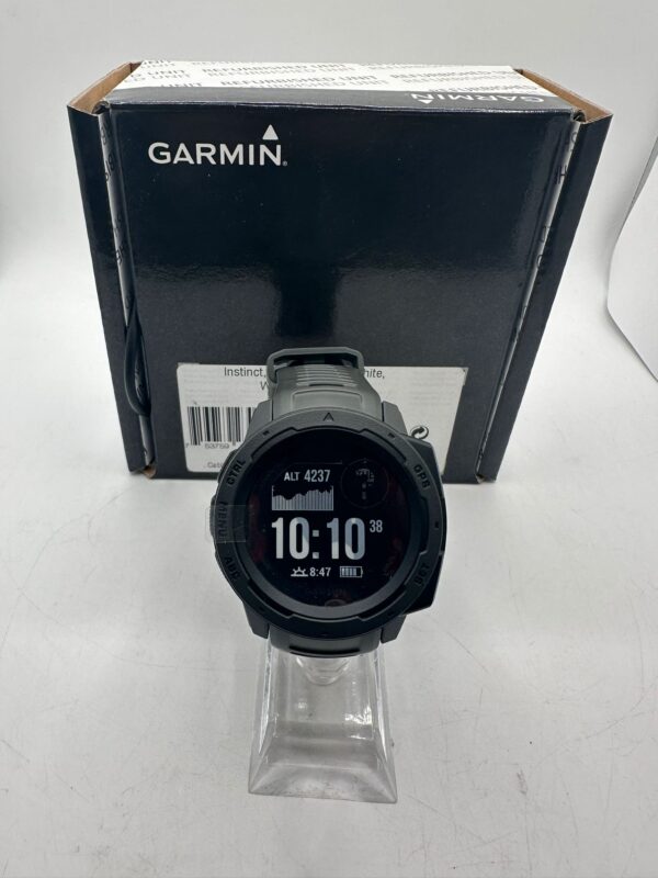 474137 1 RELOJ DEPORTIVO GARMIN INSTINCT + CARGADOR