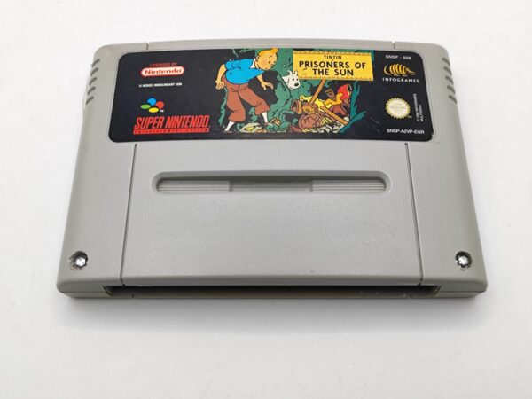 IMG 20240619 120338 wPApOY scaled JUEGO SUPER NINTENDO TINTIN PRISONERS OF THE SUN