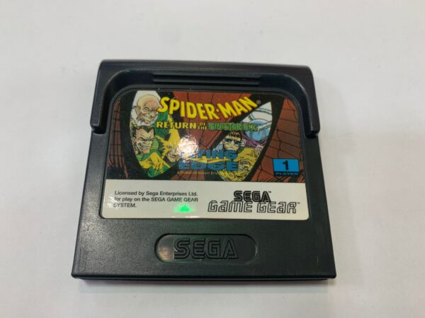 WhatsApp Image 2024 06 03 at 13.54.48 JUEGO GAMEGEAR SPIDERMAN RETURN OF THE SINISTER SIX + MANUAL