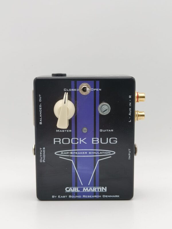 14U474731 1 PEDAL DE EFECTOS CARL MARTIN ROCK BUG NO INCLUYE ADAPTADOR DE CORRIENTE