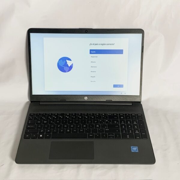 473961 4 PORTATIL HP 15S-FQ0XXX INTEL CELERON N4120 1.10Ghz, 4GB/128GB SSD + CARGADOR