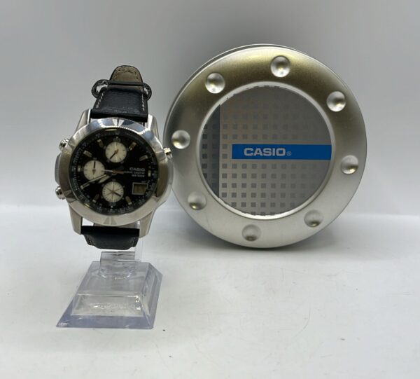 476019 1 RELOJ CASIO TACHYMETER 4723 WAVE CEPTOR + CAJA