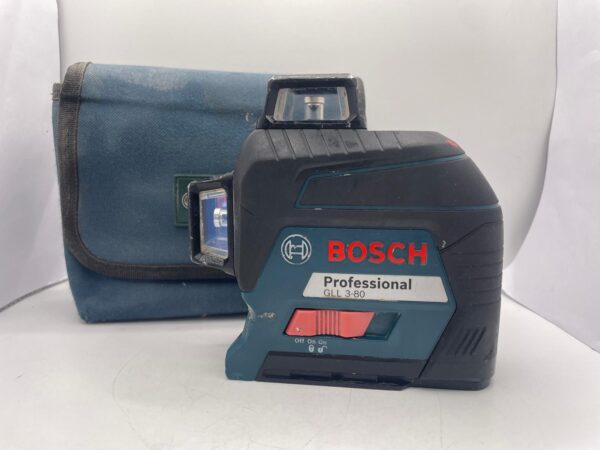 476484 1 NIVEL LASER BOSCH PROFESSIONAL GLL-3-80 LUZ ROJA + FUNDA