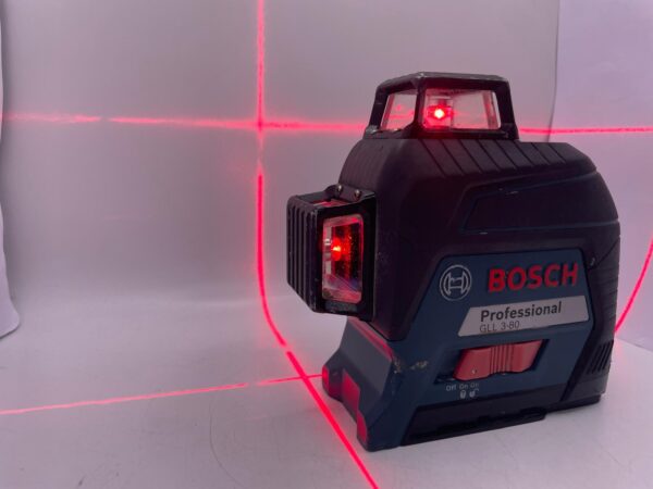 476484 5 NIVEL LASER BOSCH PROFESSIONAL GLL-3-80 LUZ ROJA + FUNDA