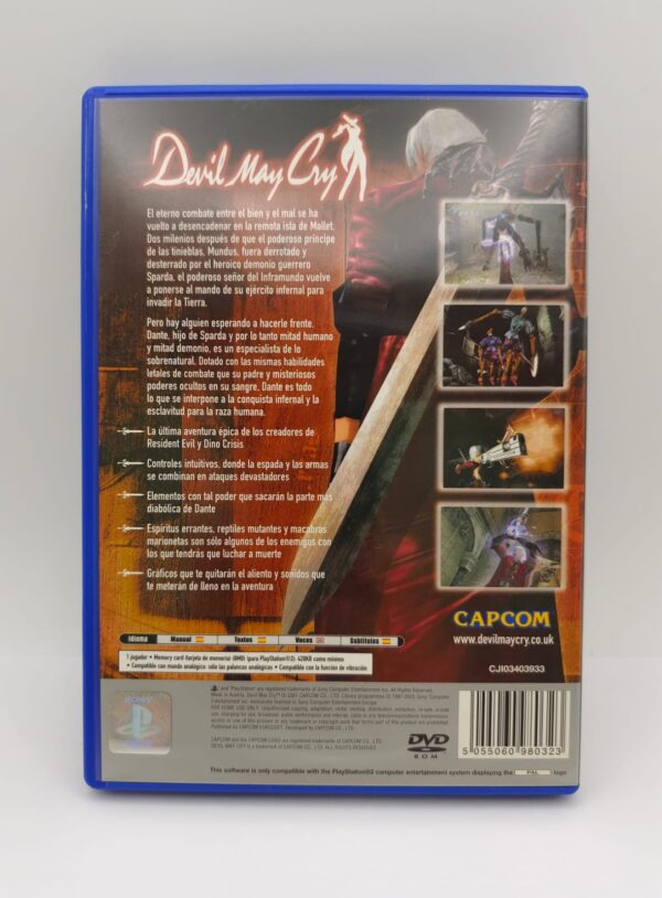 477407 4 VIDEOJUEGO DEVIL MAY CRY PLATINUM PS2