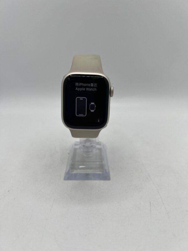 478273 2 APPLEWATCH SERIES 7 GPS 41 MM CORREA BLANCA + CABLE