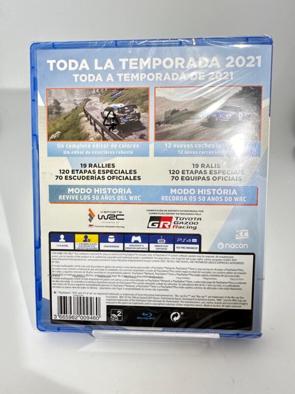 479602 1 JUEGO DE PS4 WRC 10 A ESTRENAR