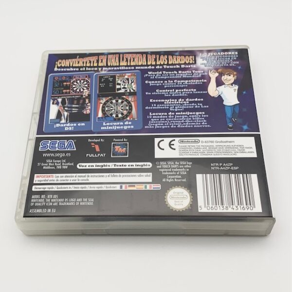 480030 2 JUEGO NINTENDO DS TOUCH DARTS