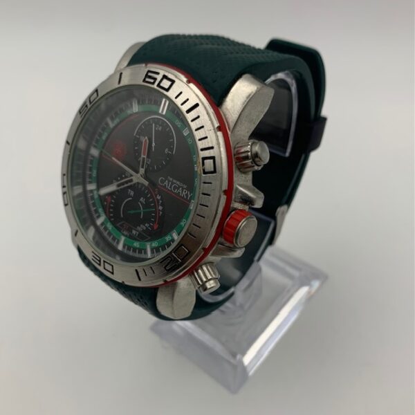 481270 2 RELOJ CALGARY COLLETION MARINE TEAM VERDE